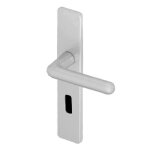 Poign�es sur plaques cl� l - aluminium argent - golf vachette