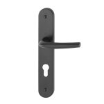 Poign�es sur plaques cl� i - entraxe 195 mm - noir mat - san diego hoppe