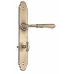 Poign�es sur plaques condamnation - laiton patin� - namur bouvet