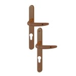 Poign�es sur plaques �troites cl� i - 68 � 77 - brun argile - atlanta hoppe