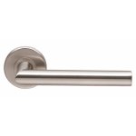 Poignes sur rosaces rondes - inox 304 - est 21 normbau