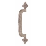 Poignée de tirage - longueur 160 mm - fer cémenté patiné - 1227 bouvet Poignée de tirage - longueur 160 mm - fer cémenté patiné - 1227 bouvet