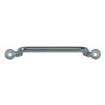 Poigne de volet  pattes en acier zingu - entraxe 125 mm torbel