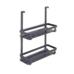 Porte - bocaux � �pices titane en acier - gris anthracite emuca