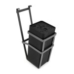 Porte - couteaux en titane, en acier et en plastique - gris anthracite emuca