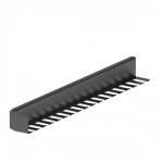 Porte cravates et ceintures chic - fixation lat�rale - anthracite - 458 mm - droite menage confort