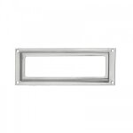 Porte - tiquettes en acier nickel - 80x30mm - bote 5 bricozor