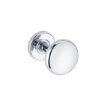 Porte - manteaux  ttes rondes - 1 tte - chrom bricozor