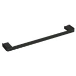 Porte - serviettes 1 barre - 550 mm - aluminium - alur - noir mat pellet asc