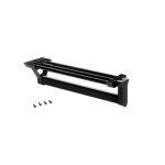 Porte - vtements coulissant pour dressing - l350 mm - noir emuca
