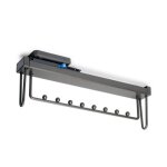 Porte - vtements extractible pour armoire et dressing - quartz emuca