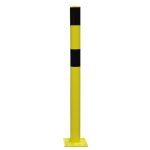 Poteaux de protection acier - n / j Ø90 haut. 120cm viso Poteaux de protection acier - n / j Ø90 haut. 120cm viso