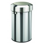 Poubelle - 1 seau - inox ronde - 60 litres - salsa rossignol