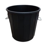 Poubelle en caoutchouc 75 litres taliaplast