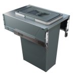 Poubelle de cuisine coulissante - grande capacité - block 2. 0 - l 400 mm - 35 litres elletipi Poubelle de cuisine coulissante - grande capacité - block 2. 0 - l 400 mm - 35 litres elletipi