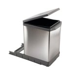Poubelle extractible  ouverture automatique - 17 litres - tower elletipi