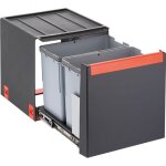 Poubelle tri - slectif cube 40 - pour caisson de 400 mm - 28 litres franke