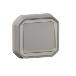 Poussoir no lumineux complet encastr 10 a tanche plexo legrand
