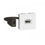 Prise audio vidéo hdmi type - a version 2. 0 - préconnectorisée - mosaic legrand Prise audio vidéo hdmi type - a version 2. 0 - préconnectorisée - mosaic legrand
