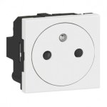 Prise de courant - 2p + t droite - borne automatique - mosaic legrand Prise de courant - 2p + t droite - borne automatique - mosaic legrand