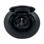 Prise simple �tanche ip55 - 16a - 2p + t - rond - noir thomson