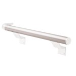 Profil aluminium anodis argent pour main courante - 540 s rivinox