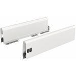 Profils arcitech - hauteur 126 mm - blanc - l300 mm hettich