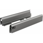 Profils arcitech - hauteur 94 mm - anthracite - l 300 mm hettich