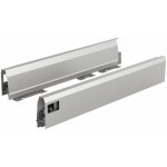 Profils arcitech - hauteur 94 mm - argent - l 400 mm hettich