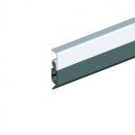 Profil d'encadrement de porte - aluminium - lvre pvc souple - elro xl ellen
