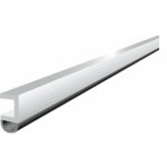 Profil d'encadrement de porte en pvc avec joint souple - pts - n blanc ellen