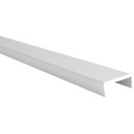 Profil d'habillage en aluminium - laqu� blanc quincad�cor