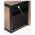 Profil pour porte coulissante pour systme cadro - longueur 3000 mm - porte en applique basse hettich ...