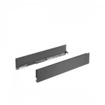 Profils de ct pour tiroir simple avantech you en acier - 20 paires - h139mm l450mm blanc hettich