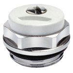 Purgeur d'air de radiateur - manuel - m�le - � soupape d'�vacuation rbm