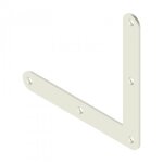 querres de renfort  bouts ronds - 160 x 22 x 2, 5 mm - 5 pices burgaud