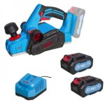 Rabot sans fil 20v - 82 mm + 2 batteries 4ah - fcpl822x - 2b1c leman