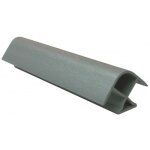 Raccord d'angle pour plinthes en pvc - angle 90 - 100 mm - alu synercia