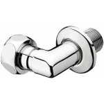 Raccord coud chrom - f 20 x 27 mm / m 15 x 21 mm presto