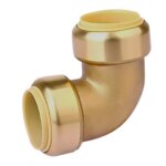 Raccord coude laiton gal - diamtre 20 - toutub boutt