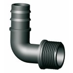 Raccord droit mâle 20x27 pour tuyau d'arrosage bricozor Raccord droit mâle 20x27 pour tuyau d'arrosage bricozor