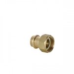 Raccord crou libre bronze ff 20x27 - diamtre 18 mm - press conex banninger