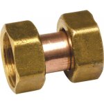 Raccord crou libre laiton droit filetage 20 / 27 rduit filetage 15 / 21 bricozor