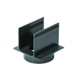 Raccord externe avec sortie verticale - 80 mm - pour caniveau slimline aco