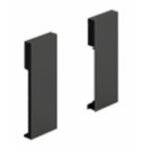 Raccord de fa�ade pour tiroir � l'anglaise - hauteur 126 mm - anthracite hettich