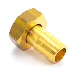 Raccord laiton �crou libre - filetage 26x34 / diam�tre 25 mm anquier