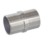 Raccord main courante 42, 4 mm - inox 304 bross - droit design production
