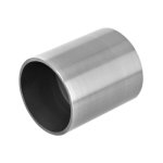 Raccord main courante bois - diamtre 42 millimtres - inox 304 - droit design production