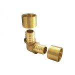 Raccord per � glissement - coude �gal - diam�tre 16 mm boutt�