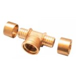 Raccord per � glissement - t� femelle - diam 16 mm - filetage 15x21 boutt�